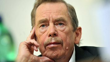 A photographic portrait of Vaclav Havel.