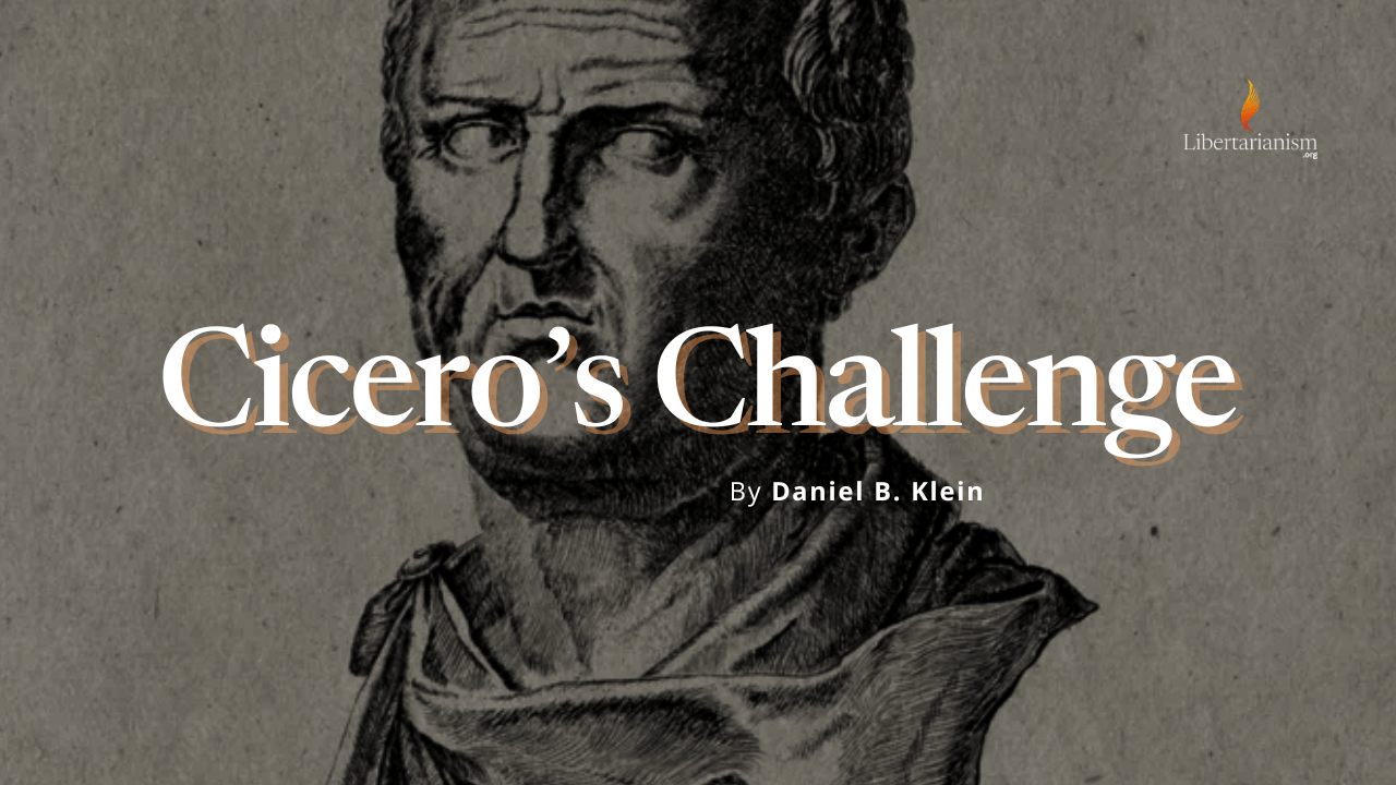 Klein, Daniel - Cicero's Challenge