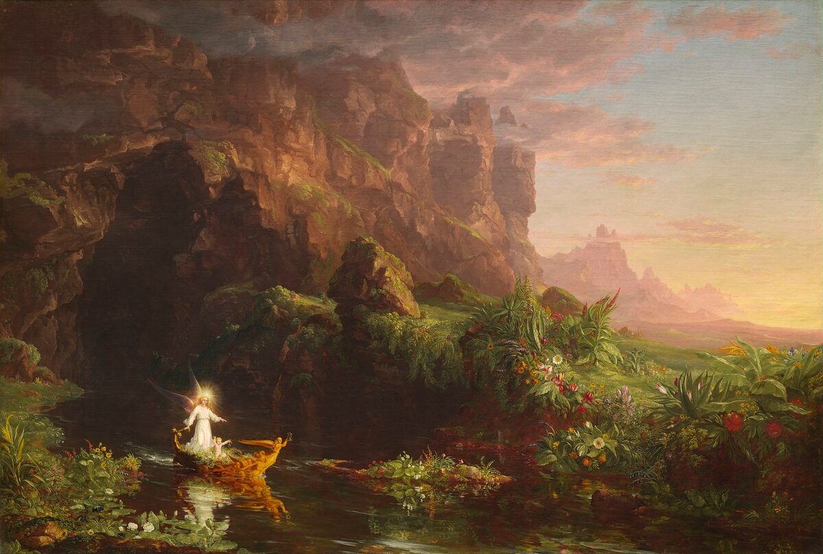Media Name: thomas_cole_-_the_voyage_of_life_childhood_1842_national_gallery_of_art.jpg