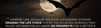 Socialism Dracula rises again from the grave