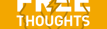 The Free Thoughts Podcast logo appears with the text "Hosted by Trevor Burrus" above, and Libertarianism.org underneath.